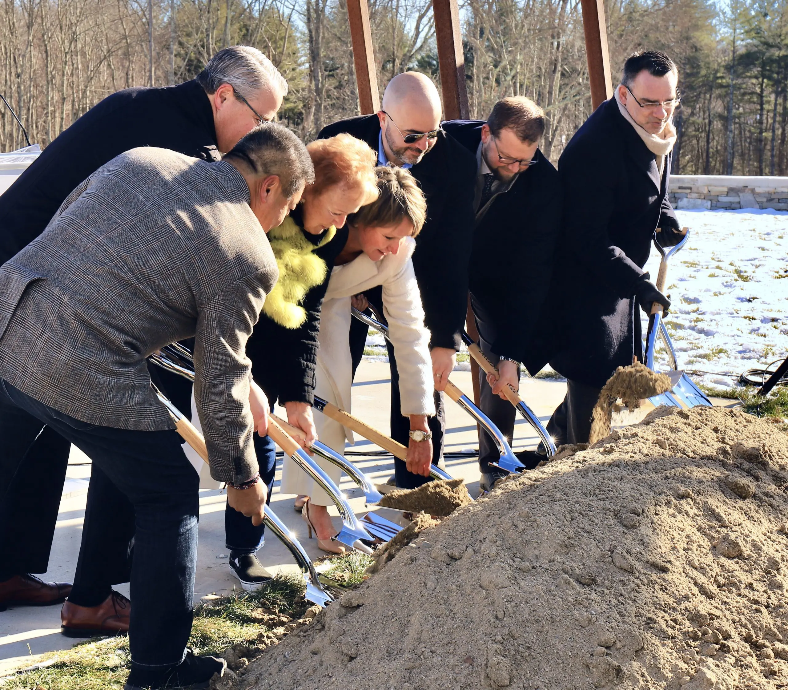 Catherine Violet Hubbard and Other People with Shovels