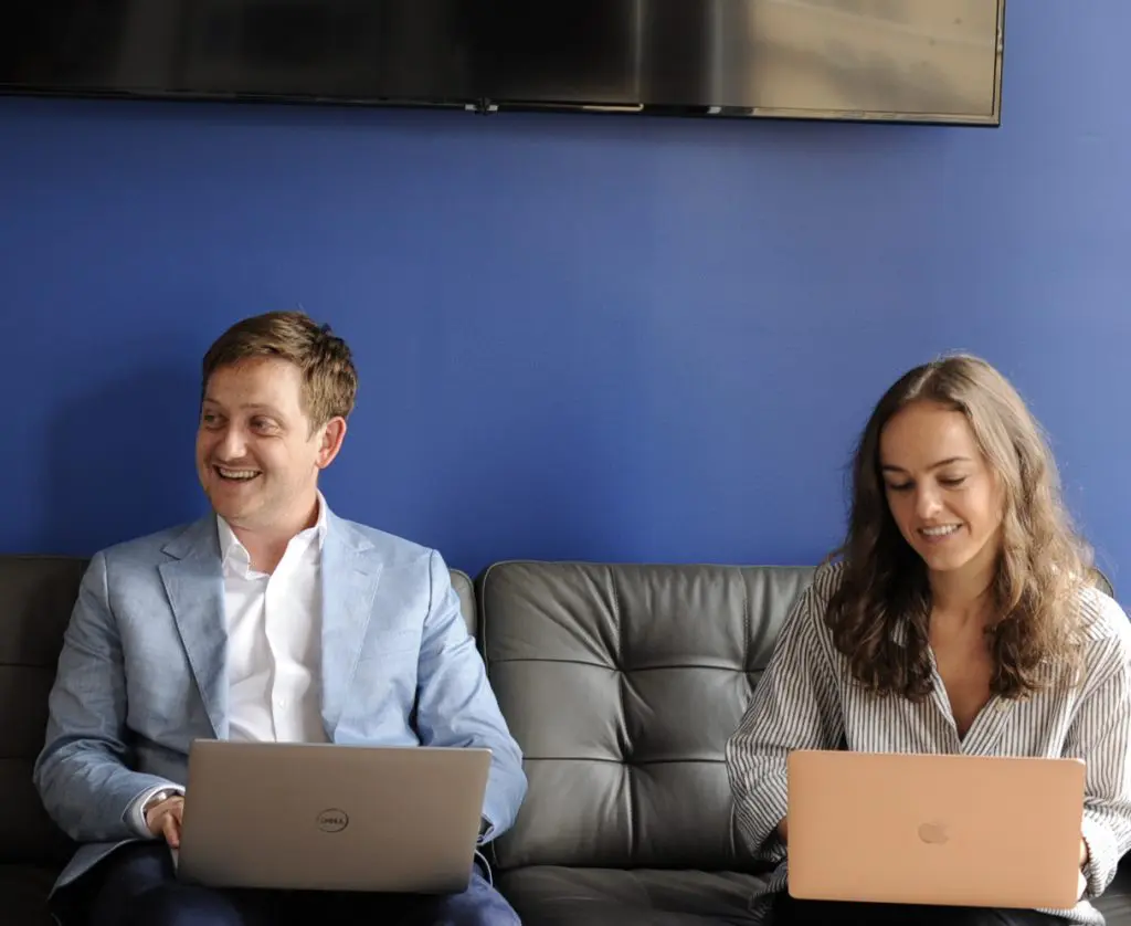 Lisa Burkert and Kyle McIntyre