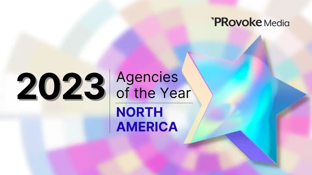 PRovoke Media 2023 Agencies of the Year