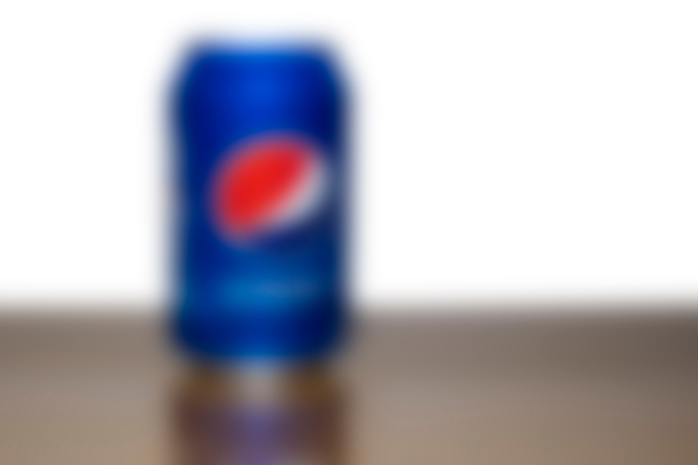 Blurry Pepsi Can